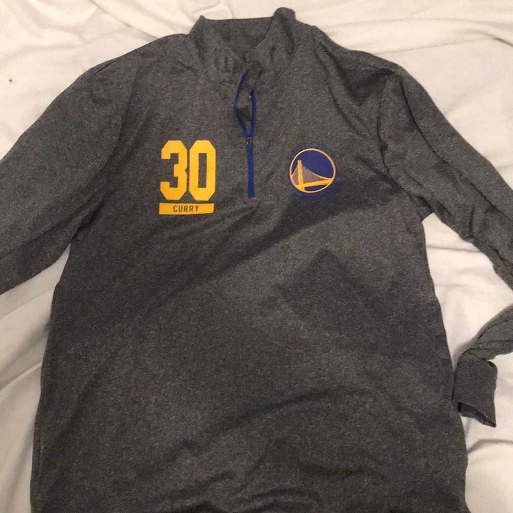 Men’s medium half zip “Warriors”